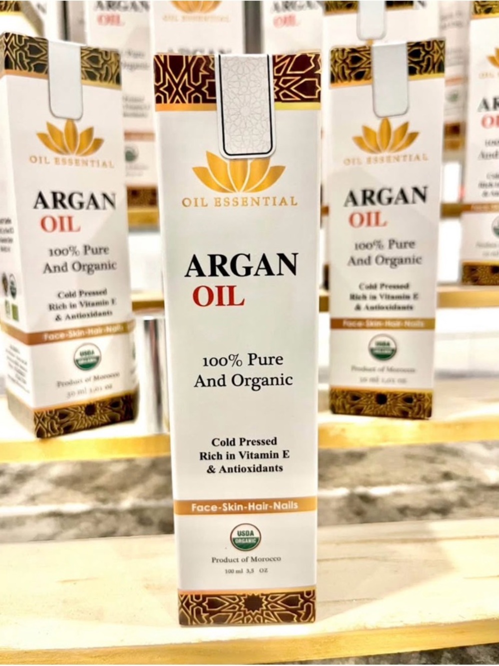 Argan Oil - 100% Pure & Organic 3.5 oz brand new